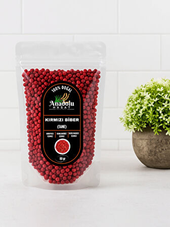 Kırmızı Tane Karabiber 80Gr