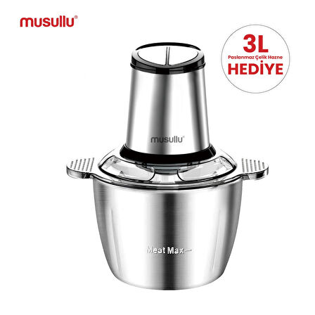 MUSULLU RONDO DOĞRAYICI - 3 Litre