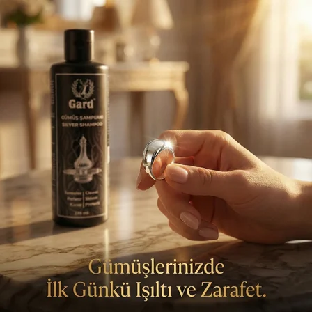 Gard Gümüş Şampuanı 240 ml - Kararan Gümüş Takı, Bijuteri ve Eşya Temizleme Bakım