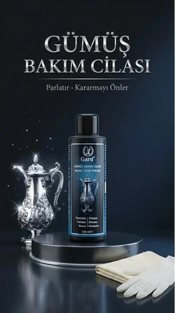Gümüş Parlatıcısı ve Cilası 125 ml - Kararan Gümüş Bakım