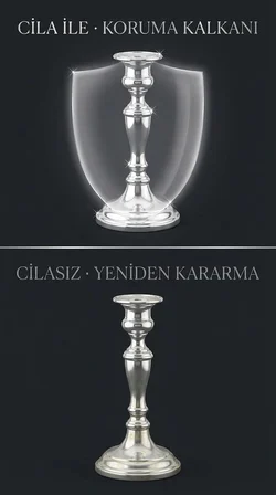 Gümüş Parlatıcısı ve Cilası 125 ml - Kararan Gümüş Bakım