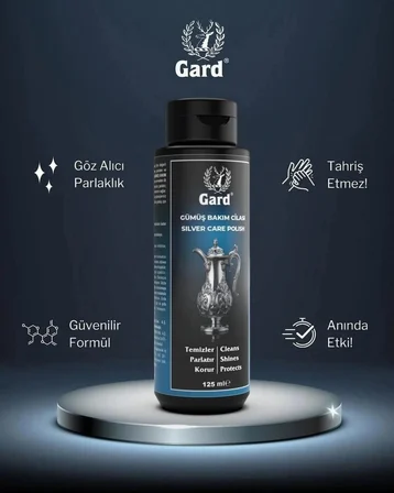 Gümüş Parlatıcısı ve Cilası 125 ml - Kararan Gümüş Bakım