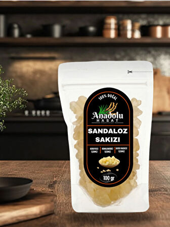 Sandaloz Sakızı 100 Gr - %100 Doğal -Sandaroz- Sandoloz (Katkısız ) 100 Gr