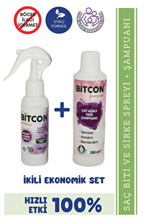 BİTCON BİT ŞAMPUANI ve SAÇ SPREYİ SETİ
