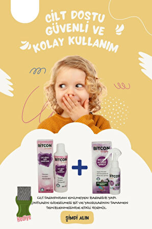 BİTCON BİT ŞAMPUANI ve SAÇ SPREYİ SETİ