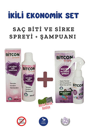 BİTCON BİT ŞAMPUANI ve SAÇ SPREYİ SETİ