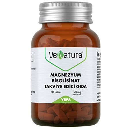 Venatura Magnezyum Bisglisinat 60 Tablet
