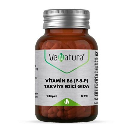 Venatura Vitamin B6 (P-5-P) 30 Kapsül