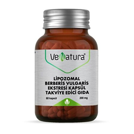 VeNatura Lipozomal Berberis Vulgaris Ekstresi 60 Kapsül