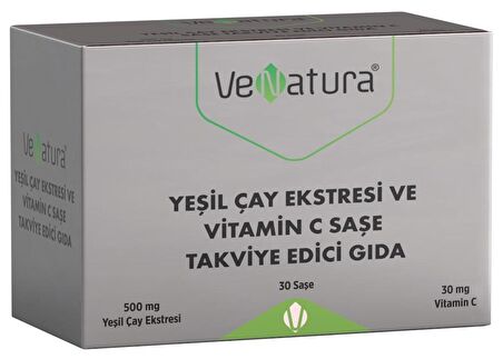 Venatura Yeşil Çay Ekstresi Ve Vitamin C 30 Saşe