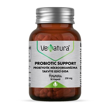 VeNatura Probiotic Support Probiyotik Mikroorganizma 30 Kapsül