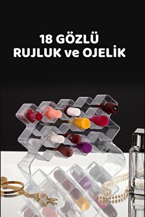 18 Gözlü Rujluk Ojelik