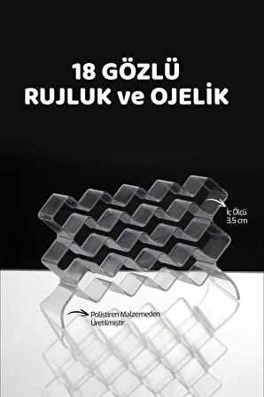 18 Gözlü Rujluk Ojelik