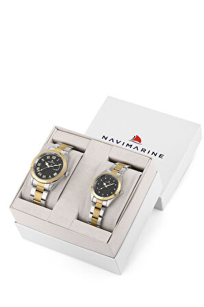 NAVIMARINE ÇİFT KOL SAATİ NM5005.03-5004.04