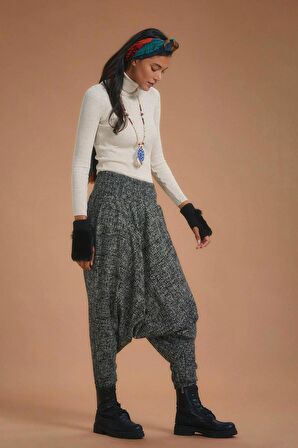 Nopeli Kışlık Şalvar Pantolon