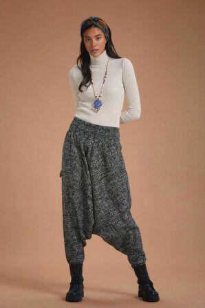 Nopeli Kışlık Şalvar Pantolon