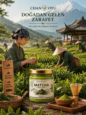Matcha (Maça) Macunu 240 gr 2'li Paket