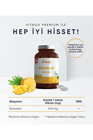 Bromelain 60 Tablet 500 Mg