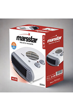 Marsstar MS-200 ELEKTRİKLİ FANLI ISITICI 2000 WATT