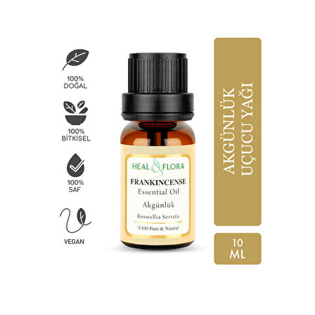 healflora günlük uçucu yağı frankincense 10 ml