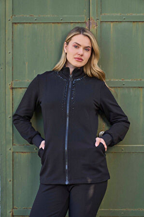 Cossy By Aqua Kadın Siyah 3'lü Pijama Takım 26126 