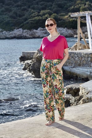 Cossy by Aqua Kadın Fuşya Pijama Takımı 26880