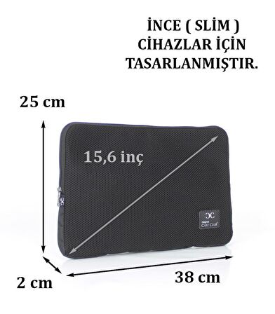 Macbook Kılıfı 15.6'' ve 15'' inç File Sünger 8683255011575