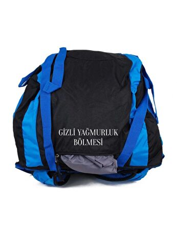 Dağcı Sırt Çantası Kamp 80 L Yağmurluklu Profesyonel Outdoor 8683255012534 