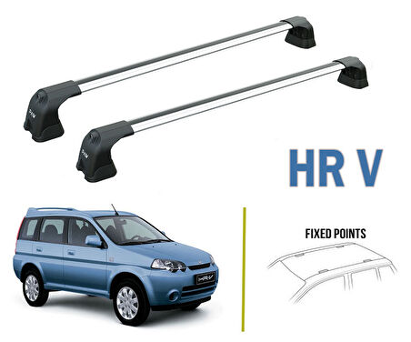 Honda HR-V Portbagaj Taşıyıcı Ara Atkısı 1999-2005 Gri Paw Pro 3