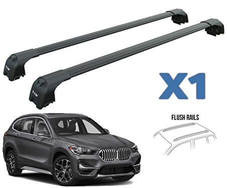 Bmw X1 F48 Portbagaj Taşıyıcı Ara Atkısı 2016-2022 Paw Pro 2 Siyah