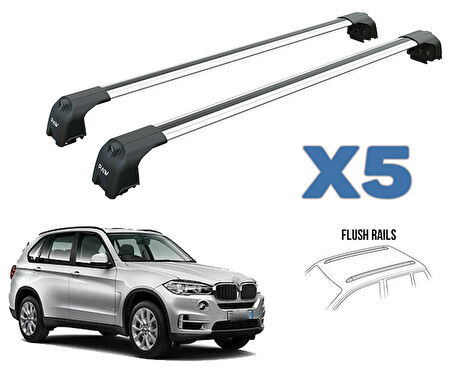 Bmw X5 F15 Portbagaj Taşıyıcı Ara Atkısı 2013-2018 Paw Pro 2 Gri