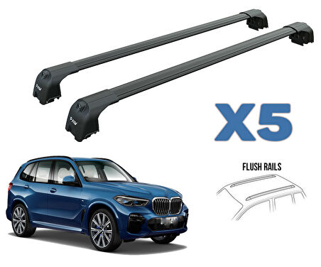 Bmw X5 G05 Portbagaj Taşıyıcı Ara Atkısı 2018- Sonrası Paw Pro 2 Siyah