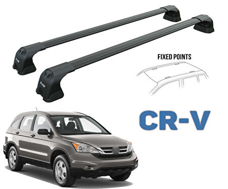 Honda CR-V Mk3 Ara Atkısı Siyah Set 2007-2012 Pro 3