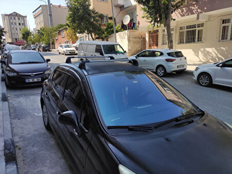 Peugeot 307 Portbagaj Taşıyıcı Ara Atkisi Tavan Tasiyici 2002-2008 Siyah Set