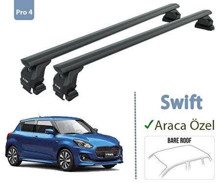 Suzuki Swift Ara Atkısı Siyah Set 2017- Pro 4