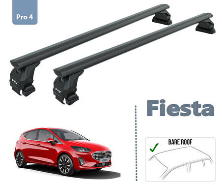 Ford Fiesta Ara Atkisi Tavan Sistemleri 2018- Siyah Renk