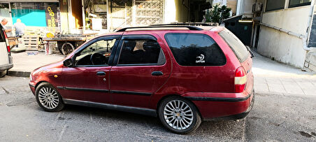 Fiat Palio Weekend 1997-2000 Araç Üstü Alüminyum Tavan Yan Rayları Plus Serisi - Siyah