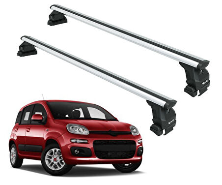 Fiat Panda 319 Portbagaj Tavan Taşıyıcı Bar 2013- Sonrasi Gri