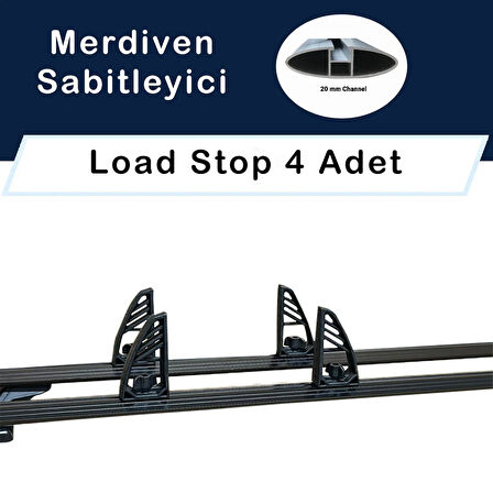 Araç Üstü Merdiven Sabitleyici Aparat 4 lü Set