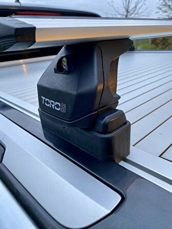 SsangYong Musso Grand Kasa Üstü Bed Rack Taşıyıcı Bar – Siyah| Kilitli Sistem | Vida Montajlı