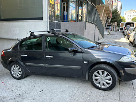 Renault Megane 2 Portbagaj Taşıyıcı Ara Atkısı Gri Set Pro 4 2002-2009