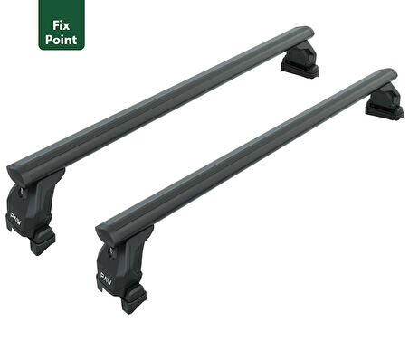 Renault Megane 2 Portbagaj Taşıyıcı Ara Atkısı Siyah Set Pro 4 2002-2009