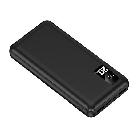 HZL Dijital Göstergeli 20000 mAh Hızlı Şarj Powerbank