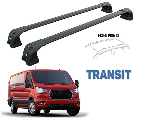 PAW Pro 3 Ford Otosan Transıt Custom Ara Atkısı Siyah Set