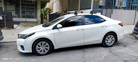 Toyota Corolla Portbagaj Taşıyıcı Ara Atkısı Tavan Taşıyıcı Paw Pro 4 2019--> Gri
