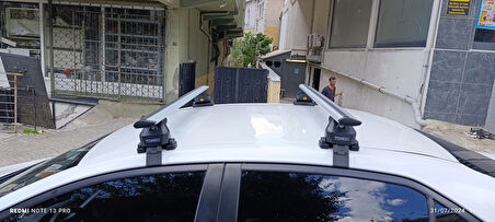Toyota Corolla Portbagaj Taşıyıcı Ara Atkısı Tavan Taşıyıcı Paw Pro 4 2007-2013 Siyah