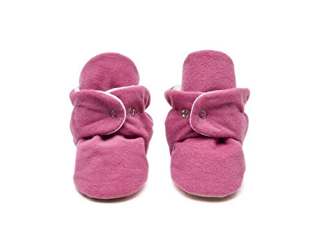 First Step Çıtçıtlı Kaydırmaz Taban Patik Bebek Kaydırmaz Taban Çıtçıtlı Patik F-850-GUL-KURUSU Pembe