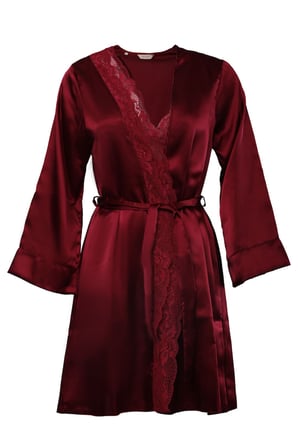 Pierre Cardin 4lü Gecelik Çeyiz Takım Bordo