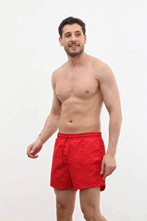 Erkek Cepli Fileli Deniz Şortu