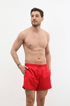 Erkek Cepli Fileli Deniz Şortu